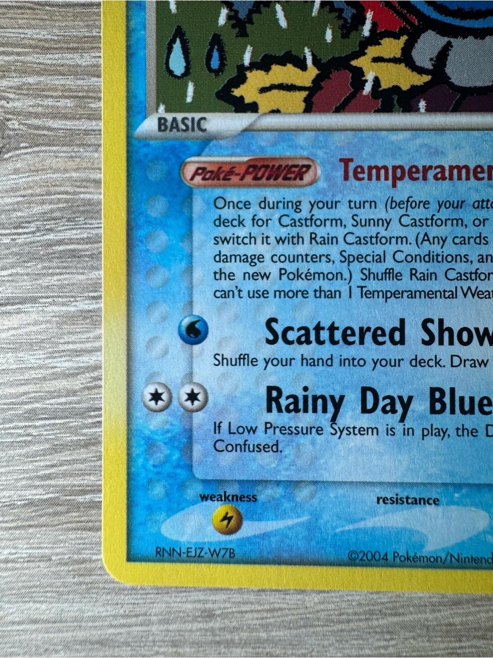 Rain Castform #23/Pokemon Hidden Legends - Picture 3 of 13
